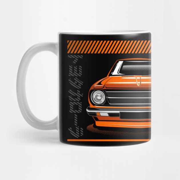 Toyota Corolla Old KE 30 Orange by aredie19